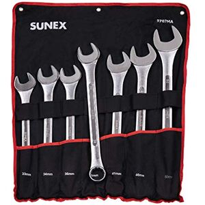 Sunex Tools 9707M Jumbo Metric Combination Wrench Set, 7Piece (Includes Roll-Case) Sunex Tools 9707M Jumbo Metric Combination Wrench Set, 7Piece (Includes Roll-Case)