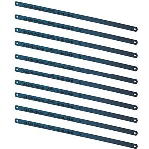 KLEIN TOOLS 1224BI-P Hacksaw Blades, Bi-Metal Replacement Blades 24 TPI, 12-Inch, 10-Pack, Made in USA KLEIN TOOLS 1224BI-P Hacksaw Blades, Bi-Metal Replacement Blades 24 TPI, 12-Inch, 10-Pack, Made in USA
