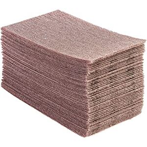 Mirka Abranet net sandpaper strips 93x180 mm Grip/Grit P120 / 50 pcs/for sanding wood, filler, varnish, plastic / 5412805012 Mirka Abranet net sandpaper strips 93x180 mm Grip/Grit P120 / 50 pcs/for sanding wood, filler, varnish, plastic / 5412805012
