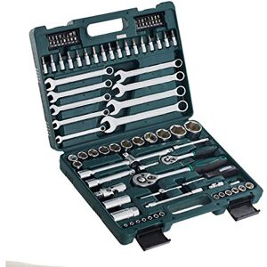 Mannesmann 29112 82-Piece Socket Key Set 0.6 cm (0.25 Inches) and 1.27 cm (0.5 Inches) Mannesmann 29112 82-Piece Socket Key Set 0.6 cm (0.25 Inches) and 1.27 cm (0.5 Inches)