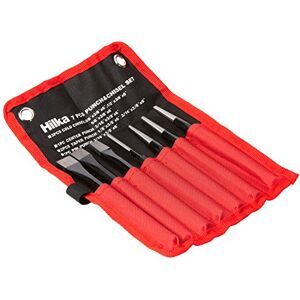 Hilka Tools 62755007 Punch and Chisel Set Red/Black (7-Piece) Hilka Tools 62755007 Punch and Chisel Set Red/Black (7-Piece)