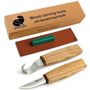 BeaverCraft S01L Wood Spoon Carving Knives Set Spoon Making Tools Kit Whittling Knife Hook Knife Left-Handed Bowl Cup Kuksa for Beginners Woodworking Professional Wood Carving Kit (S01L) BeaverCraft S01L Wood Spoon Carving Knives Set Spoon Making Tools Kit Whittling Knife Hook Knife Left-Handed Bowl Cup Kuksa for Beginners Woodworking Professional Wood Carving Kit (S01L)