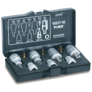 Hazet 1557/10 Torx Screw Driving Tool Set Hazet 1557/10 Torx Screw Driving Tool Set