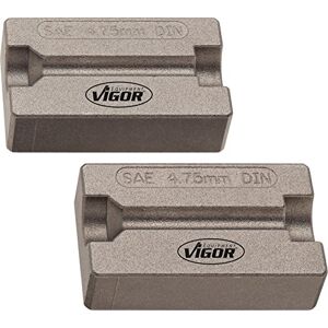 Vigor V2540 Pair of Gripping Jaws 4.75 mm, Tube Flaring Tool Set Vigor V2540 Pair of Gripping Jaws 4.75 mm, Tube Flaring Tool Set