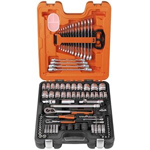 Bahco S87+7 Socket & Spanner Set, Metric & AF 1/4" & 1/2" Drive, 94 Pieces Bahco S87+7 Socket & Spanner Set, Metric & AF 1/4" & 1/2" Drive, 94 Pieces