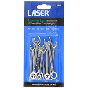 Laser 2352 Mini Combination Spanner Set 10pc Laser 2352 Mini Combination Spanner Set 10pc
