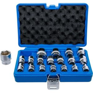 BGS 9131 Socket Set, Hexagon 12.5 mm (1/2") Drive 8 32 mm 19 pcs. BGS 9131 Socket Set, Hexagon 12.5 mm (1/2") Drive 8 32 mm 19 pcs.