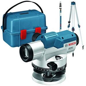 Bosch Optical Level GOL 26 G (26x magnification, unit of measure: 400 Gon, range: up to 100m, measuring rod GR 500, tripod BT 160, in carrying case) Bosch Optical Level GOL 26 G (26x magnification, unit of measure: 400 Gon, range: up to 100m, measuring rod GR 500, tripod BT 160, in carrying case)