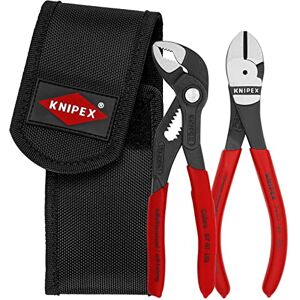 KNIPEX Tools 2 Piece Mini Pliers in Belt Pouch (74 01 160 & 87 01 125) (002072V02) KNIPEX Tools 2 Piece Mini Pliers in Belt Pouch (74 01 160 & 87 01 125) (002072V02)