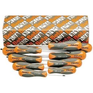 Beta 12930207 Model 1293 /S7 Screwdrivers for Cross Head Phillips and Slotted Head Screws, 7 Pieces Beta 12930207 Model 1293 /S7 Screwdrivers for Cross Head Phillips and Slotted Head Screws, 7 Pieces