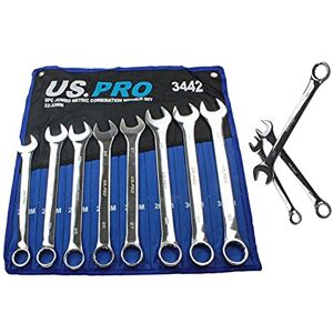 US PRO Jumbo Spanners 8pc Long Reach Combination Wrench Spanner Set 22mm 32mm US PRO Jumbo Spanners 8pc Long Reach Combination Wrench Spanner Set 22mm 32mm