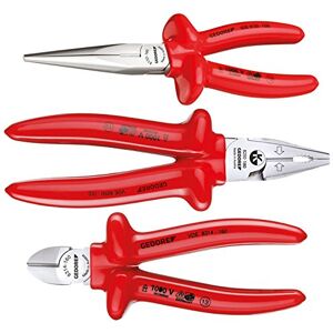 GEDORE VDE S 8003 VDE Pliers Set with VDE Dipped Insulation 3 pcs GEDORE VDE S 8003 VDE Pliers Set with VDE Dipped Insulation 3 pcs