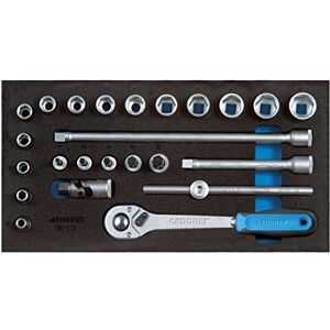 GEDORE 1500CT1-30 1/3 mm Check-Tool-Module Socket with 3/8 mm Wrench Bit Silver GEDORE 1500CT1-30 1/3 mm Check-Tool-Module Socket with 3/8 mm Wrench Bit Silver