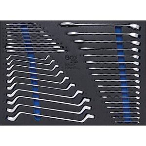 BGS 4089 Tool Tray 3/3: Open End / Ring Spanners 35 pcs. BGS 4089 Tool Tray 3/3: Open End / Ring Spanners 35 pcs.