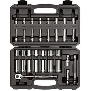TEKTON 3/8 Inch Drive 6-Point Socket and Ratchet Set, 34-Piece (1/4-1 in.) SKT15101 TEKTON 3/8 Inch Drive 6-Point Socket and Ratchet Set, 34-Piece (1/4-1 in.) SKT15101