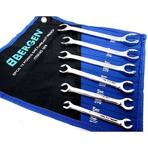 Bergen 6PC SAE 12 Point Flare NUT Wrench Set B1978 Bergen 6PC SAE 12 Point Flare NUT Wrench Set B1978