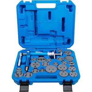 BGS 1114 Brake Piston Reset Tool Set pneumatic 22 pcs. BGS 1114 Brake Piston Reset Tool Set pneumatic 22 pcs.