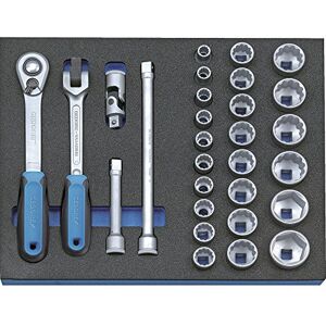 GEDORE Socket Set 1/2 Inch 2/4 Academy Ct Module, 2005 CT2/D 19 GEDORE Socket Set 1/2 Inch 2/4 Academy Ct Module, 2005 CT2/D 19