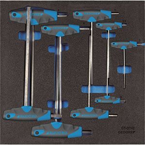 GEDORE 1500 CT2-DT 2142 Allen Key Set in Check Tool Module GEDORE 1500 CT2-DT 2142 Allen Key Set in Check Tool Module