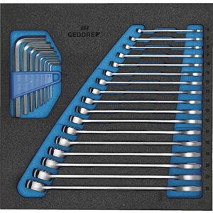 GEDORE 1500CT2-7 2/3 Check-Tool-Module Combination Wrench Silver GEDORE 1500CT2-7 2/3 Check-Tool-Module Combination Wrench Silver