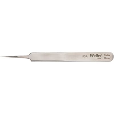 Weller Erem 5SA Precision Tweezers with Very Pointed Tips, Suitable for Very Fine Wires Weller Erem 5SA Precision Tweezers with Very Pointed Tips, Suitable for Very Fine Wires