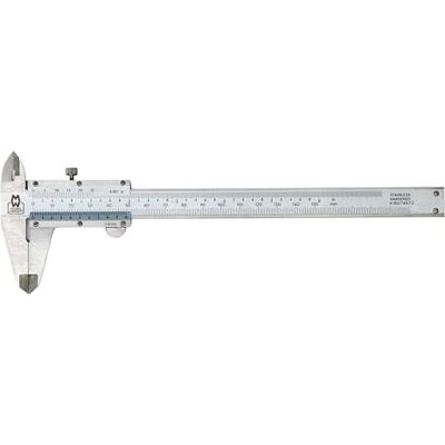 Moore & Wright 150mm (6 inch) Metric & Imperial Vernier Caliper Moore and Wright 10 Moore & Wright 150mm (6 inch) Metric & Imperial Vernier Caliper Moore and Wright 10