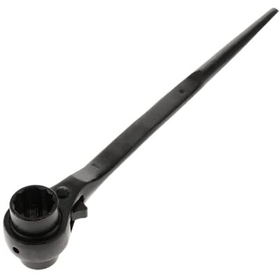 Generic SDTOOLS 10-55mm Ratchet Podger Spanner Scaffold Steel Metal 2 Way Wrench Tool Black Double Sided (32mm x 36mm) Generic SDTOOLS 10-55mm Ratchet Podger Spanner Scaffold Steel Metal 2 Way Wrench Tool Black Double Sided (32mm x 36mm)