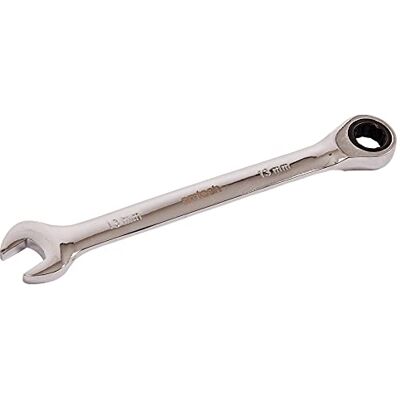 Amtech – 13mm Combination Ratchet Spanner, Heat-Treated Alloy Steel, 72-Tooth Fine Ratchet for Tight Space Automotive & Mechanical Work, Slim Profile, 13mm Amtech – 13mm Combination Ratchet Spanner, Heat-Treated Alloy Steel, 72-Tooth Fine Ratchet for Tight Space Automotive & Mechanical Work, Slim Profile, 13mm