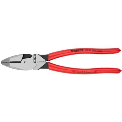 KNIPEX 09 01 240 9.5-Inch Ultra-High Leverage Lineman's Pliers KNIPEX 09 01 240 9.5-Inch Ultra-High Leverage Lineman's Pliers