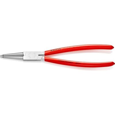 KNIPEX Circlip Pliers for Internal Circlips in Bore Holes Chrome-Plated with Plastic Coating 225 mm, 44 13 J3 KNIPEX Circlip Pliers for Internal Circlips in Bore Holes Chrome-Plated with Plastic Coating 225 mm, 44 13 J3