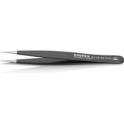 KNIPEX Tools Precision Tweezers, ESD (922869ESD) KNIPEX Tools Precision Tweezers, ESD (922869ESD)