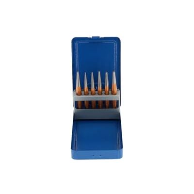 GEDORE Setting punch set, 6-piece, Pin punch set in metal case, Hardened, Tempered, Steel, Tool, 8754060 GEDORE Setting punch set, 6-piece, Pin punch set in metal case, Hardened, Tempered, Steel, Tool, 8754060