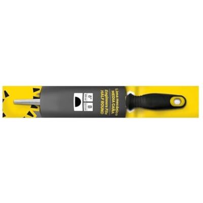 Zarivy Half Shank Mechanic File with bi-Material Handle and Hanger, Ideal for roughing, Sharpening and Finishing Metal Parts. Zarivy Half Shank Mechanic File with bi-Material Handle and Hanger, Ideal for roughing, Sharpening and Finishing Metal Parts.