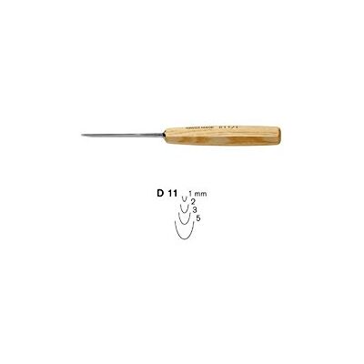 Pfeil : Mallet Handle Woodcut Tool : Straight Chisel : D11/5 5mm Pfeil : Mallet Handle Woodcut Tool : Straight Chisel : D11/5 5mm