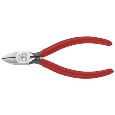 KLEIN TOOLS D245-5 Pliers, Diagonal Cutting Pliers with Tapered Nose, Short Jaws and Beveled Cutting Edges, 5-Inch KLEIN TOOLS D245-5 Pliers, Diagonal Cutting Pliers with Tapered Nose, Short Jaws and Beveled Cutting Edges, 5-Inch