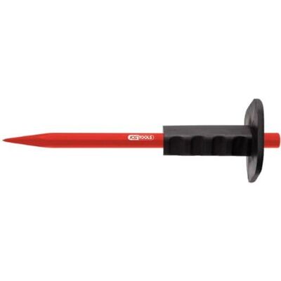 KS TOOLS 16 x 300mm Pointed Chisel with Hand Grip KS TOOLS 16 x 300mm Pointed Chisel with Hand Grip