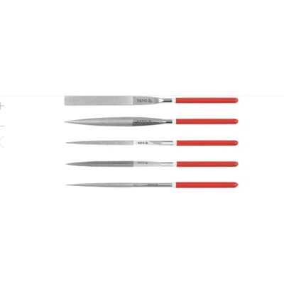 Yato YT-6156 Diamond Needle File Set 5pcs 5x180x70mm Yato YT-6156 Diamond Needle File Set 5pcs 5x180x70mm