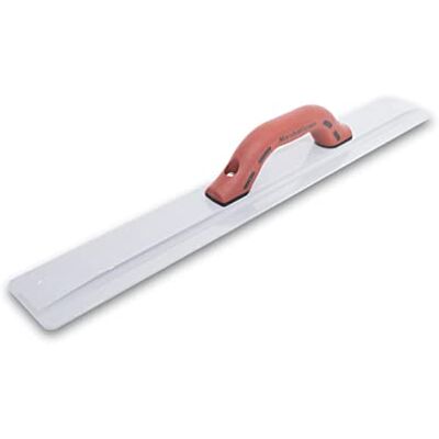 Marshalltown Beveled End Magnesium Hand Float, 61 cm, DuraSoft Handle, Cast Magnesium Blade, Made in USA, 153D 24 Inch Extruded Magnesium Blade, Beveled Ends, DuraSoft Handle, Smooths Wide Slabs Better Than Wood, Concrete Float, 153D Marshalltown Beveled End Magnesium Hand Float, 61 cm, DuraSoft Handle, Cast Magnesium Blade, Made in USA, 153D 24 Inch Extruded Magnesium Blade, Beveled Ends, DuraSoft Handle, Smooths Wide Slabs Better Than Wood, Concrete Float, 153D