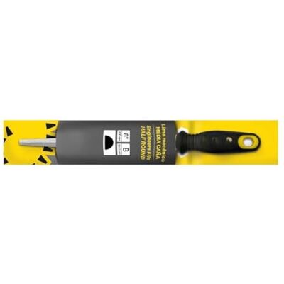 Zarivy Half Round Mechanic File with bi-Material Handle and Hanger, Ideal for molds and finishes in Metal and Wood. Zarivy Half Round Mechanic File with bi-Material Handle and Hanger, Ideal for molds and finishes in Metal and Wood.