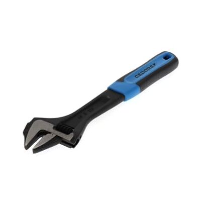GEDORE Single open-ended adjustable spanner, AF 36 mm (1 7/16"), Scale, Phosphated, Plastic grip 60 S 12 JP GEDORE Single open-ended adjustable spanner, AF 36 mm (1 7/16"), Scale, Phosphated, Plastic grip 60 S 12 JP