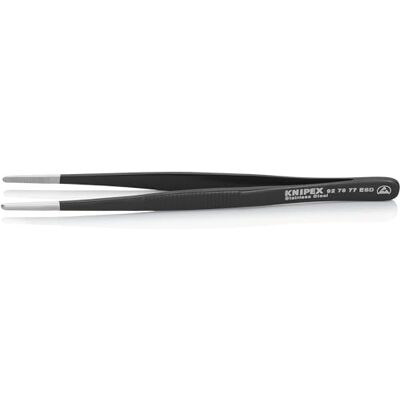 KNIPEX 92 78 77 ESD Precision Tweezers ESD 145 mm KNIPEX 92 78 77 ESD Precision Tweezers ESD 145 mm