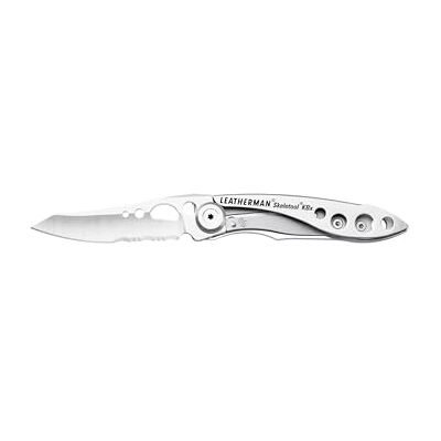 Leatherman Skeletool KBx, 420HC Stainless Steel Versatile Combo Knife Blade, Built-In Bottle-Opener, 420HC Stainless Steel Leatherman Skeletool KBx, 420HC Stainless Steel Versatile Combo Knife Blade, Built-In Bottle-Opener, 420HC Stainless Steel