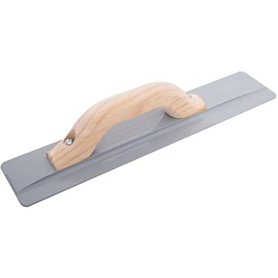 Marshalltown Beveled End Magnesium Hand Float, 40.6 cm, Wood Handle, 145 Extruded magnesium blade smoother than wood, balanced wood handle, for air-entrained concrete; mag float. 145 Marshalltown Beveled End Magnesium Hand Float, 40.6 cm, Wood Handle, 145 Extruded magnesium blade smoother than wood, balanced wood handle, for air-entrained concrete; mag float. 145