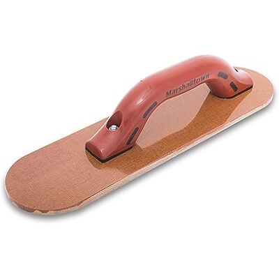 Marshalltown Resin Hand Float, 35.6 x 8.9 cm, DuraSoft Handle, Round End Laminated Canvas, Made in USA, 4500RD Marshalltown Resin Hand Float, 35.6 x 8.9 cm, DuraSoft Handle, Round End Laminated Canvas, Made in USA, 4500RD