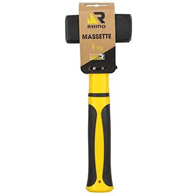 RHINO 18212 - Hammer with unbreakable handle - 1kg - High quality RHINO 18212 - Hammer with unbreakable handle - 1kg - High quality
