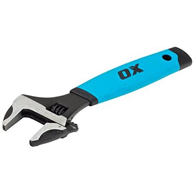 OX - Pro Series Soft Grip Adjustable Wrench - 250mm - Soft Grip - Hand Tool OX - Pro Series Soft Grip Adjustable Wrench - 250mm - Soft Grip - Hand Tool