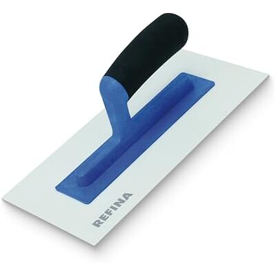 Refina Medium Texture Float for Finishing Walls, Ceilings, Floors 11x5½" (280x140mm) Cream ABS Plastic Concrete Float w/ 3mm Gauge Durable Render w/Bevelled Edges & Soft Grip Handle Refina Medium Texture Float for Finishing Walls, Ceilings, Floors 11x5½" (280x140mm) Cream ABS Plastic Concrete Float w/ 3mm Gauge Durable Render w/Bevelled Edges & Soft Grip Handle