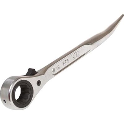 Priory 604 Reversible Scaffold Ratchet Spanner 19 x 21mm Priory 604 Reversible Scaffold Ratchet Spanner 19 x 21mm