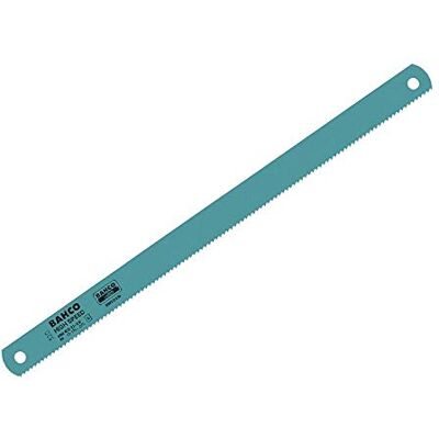 Bahco 3802 HSS Power Hacksaw Blade 350mm 1.1/4in 14 TPI Cutting Tool HSS power hacksaw blade 350mm x 1.1/4in x 14 TPI, designed to cut almost any material on controlled machine applications. Bahco 3802 HSS Power Hacksaw Blade 350mm 1.1/4in 14 TPI Cutting Tool HSS power hacksaw blade 350mm x 1.1/4in x 14 TPI, designed to cut almost any material on controlled machine applications.