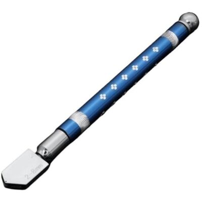 SDIUAKBV Glass Cutter 1PC Glass Tile Cutter Professional Diamond Tipped Window Craft Knife Hand Tool(Blue-Household) SDIUAKBV Glass Cutter 1PC Glass Tile Cutter Professional Diamond Tipped Window Craft Knife Hand Tool(Blue-Household)